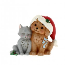 Christmas Dog and Cat 11 cm Jim Shore 6011485