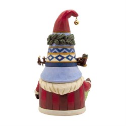 Christmas gnome with sleigh 23 cm Jim Shore 6012955