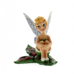 Tinker Bell on Holly 12,5 cm Disney Traditions 6010874