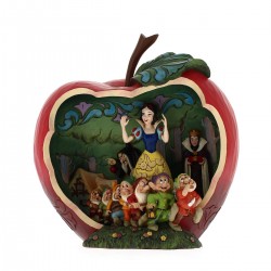Apple with Snow White scene 20 cm Disney Traditions 6010881