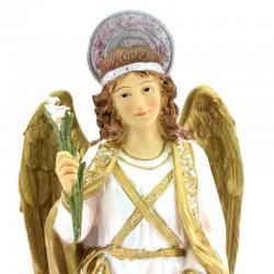 Saint Gabriel the Archangel resin statue 42 cm