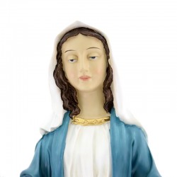Miraculous Virgin Mary colored resin statue 70 cm