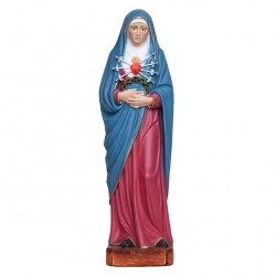 Our Lady of Sorrows statue with seven swords in resin 31 cm