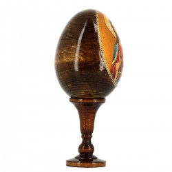 Russian wooden egg Christ -A 13 cm