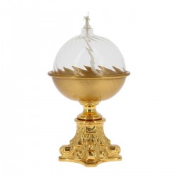 Glass sphere capital lamp 17 cm