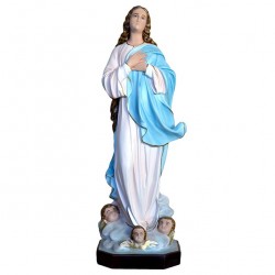 Assumpted Virgin by Murillo Fiberglass Statue 100 cm