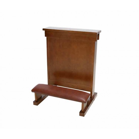 Wooden Kneeling Confessional 65x160 cm