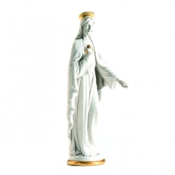 Porcelain Statue Jesus Sacred Heart 35 cm