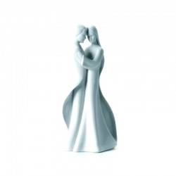 Porcelain Statue Bride and Groom 33x14 cm