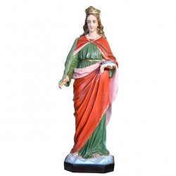 St. Lucia Fiberglass Statue 130 cm