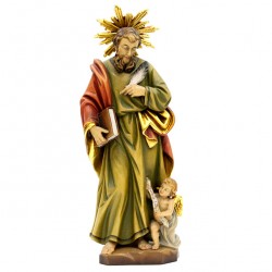St. Matthew Evangelist Wooden Statue 32 cm