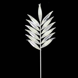 Palm for statue in silver brass 30 cm