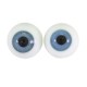 Pair of glass eyes for statue Diameter 18 mm