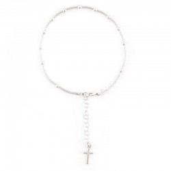Rosary Bracelet Silver 925°° Grain 2 mm