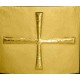 Wooden Altar with Molded Cross 150x75x98 cm