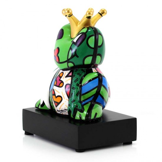 Frog Prince Statue 12 cm Romero Britto GOEBEL