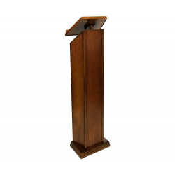 Wooden Ambon with adjustable Shelf 114 cm