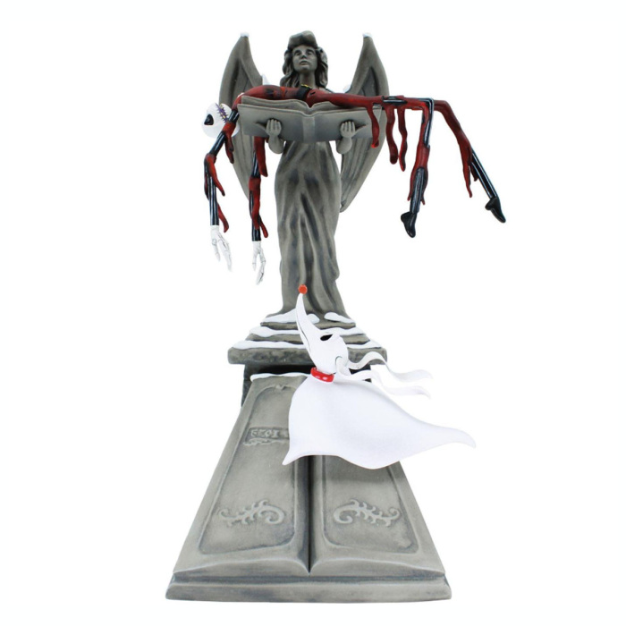 Statuetta Jack e Zero luminosa 23 cm Disney Showcase 6017365