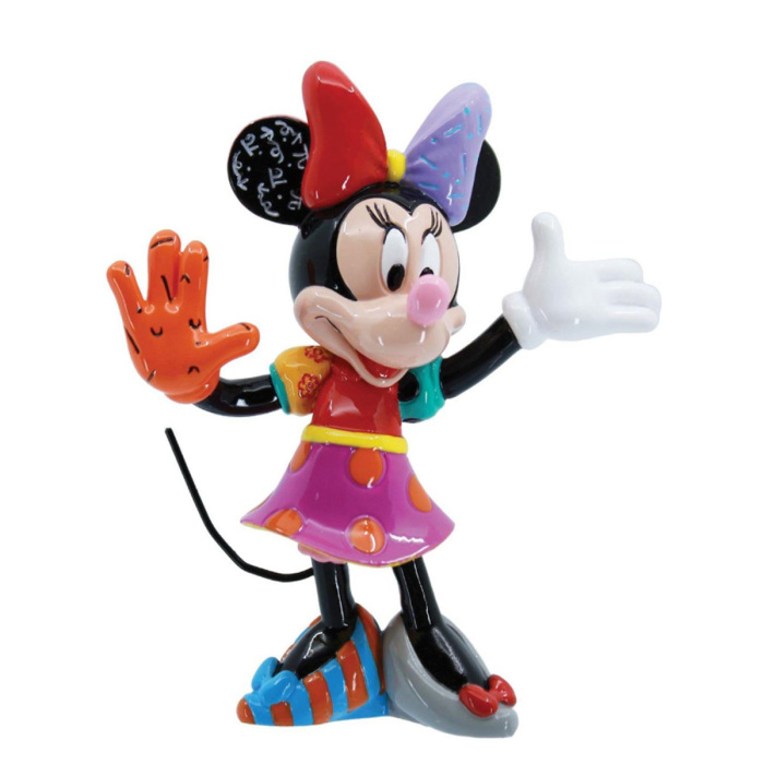 Statuetta Mini Minnie 8 cm Romero Britto 6017590 Statuetta Mini Minnie 8 cm Romero Britto 6017590