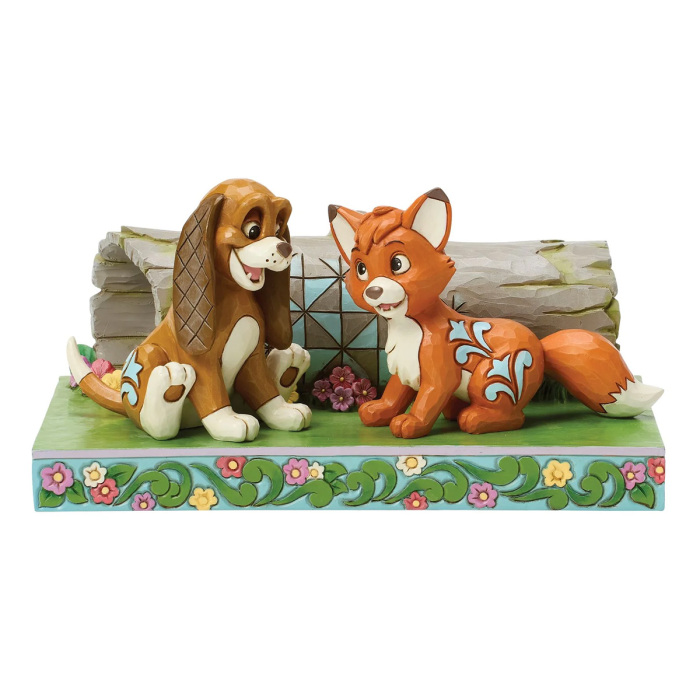 Statuetta Volpe e Segugio 10,5 cm Disney Traditions 6017858