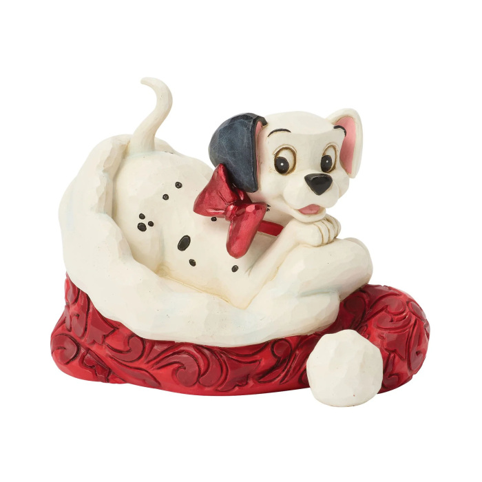 101 Dalmatians with Santa Hat 8 cm Disney Traditions 6018719