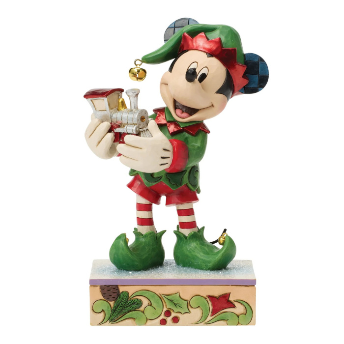 Mickey Elfo con Tren – Edición Especial 19,5 cm Disney Traditions 6018712 Mickey Elfo con Tren – Edición Especial 19,5 cm Disney Traditions 6018712