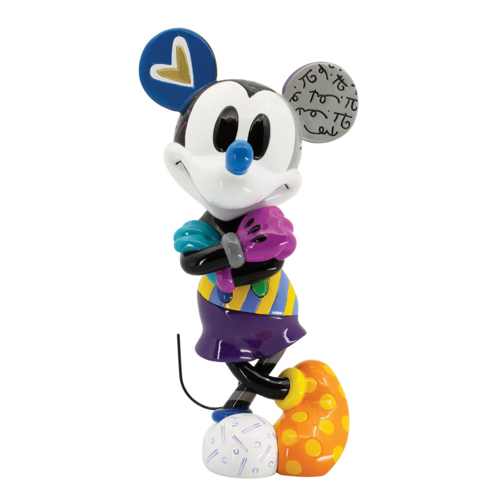 Figura de Mickey Mouse 25,5 cm Romero Britto 6019018 Figura de Mickey Mouse 25,5 cm Romero Britto 6019018