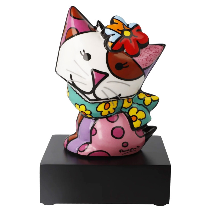 Figura Flowing 20,5 cm Romero Britto GOEBEL