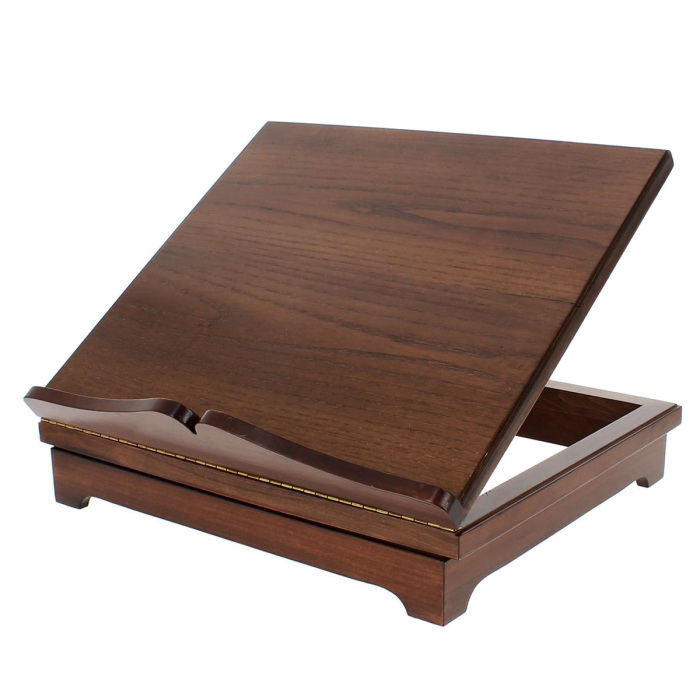 Leggio da tavolo in legno noce 40x35 cm Leggio da tavolo in legno noce 40x35 cm