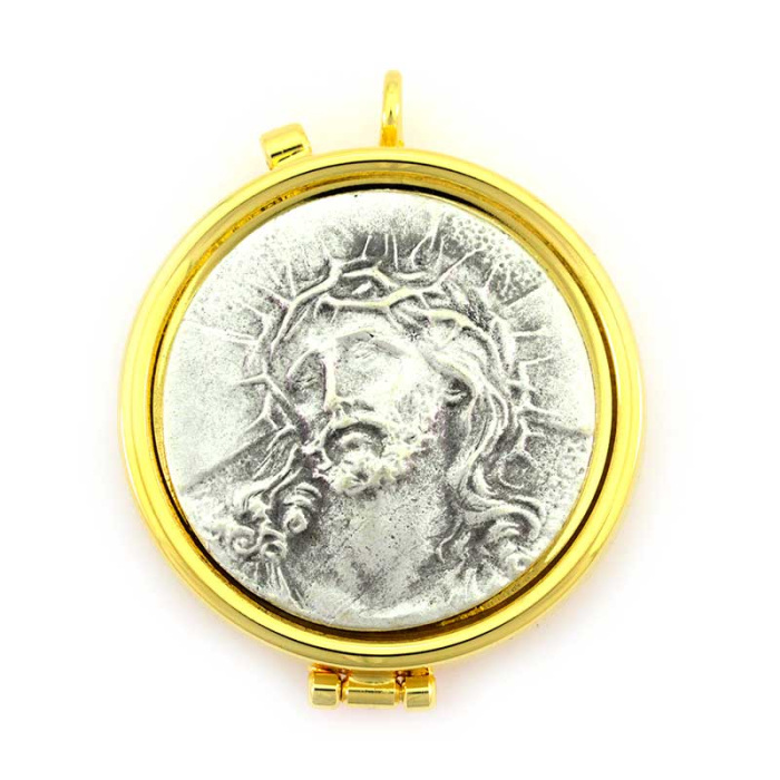 Portaviático Ecce Homo Diámetro 5,4 cm Portaviático Ecce Homo Diámetro 5,4 cm