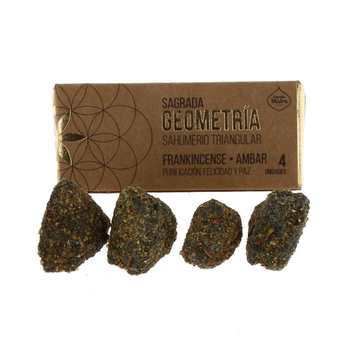 Incenso Piramide Ambra Confezione 4 Pz