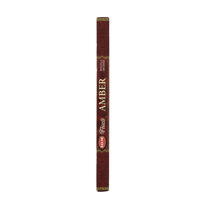 Bastoncini di incenso Ambra Flora Masala Hem 8 bastoncini Bastoncini di incenso Ambra Flora Masala Hem 8 bastoncini