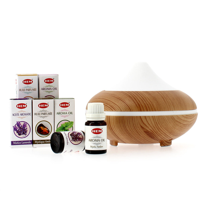 Offer Humidifier with 5 scented oils 10 ml Offer Humidifier with 5 scented oils 10 ml
