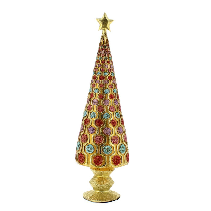 Albero di Natale KALLISTE 34 cm Scintille di Fabrille