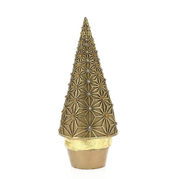 Árbol de Navidad CANTERBURY 23 cm Colección Scintille di Fabrille