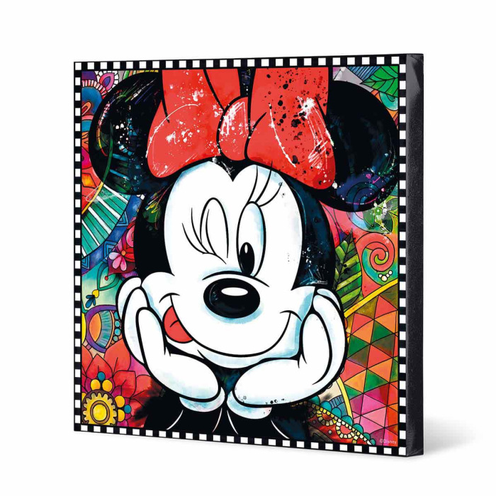 Quadro Minnie Forever e Ever 50X50 Egan