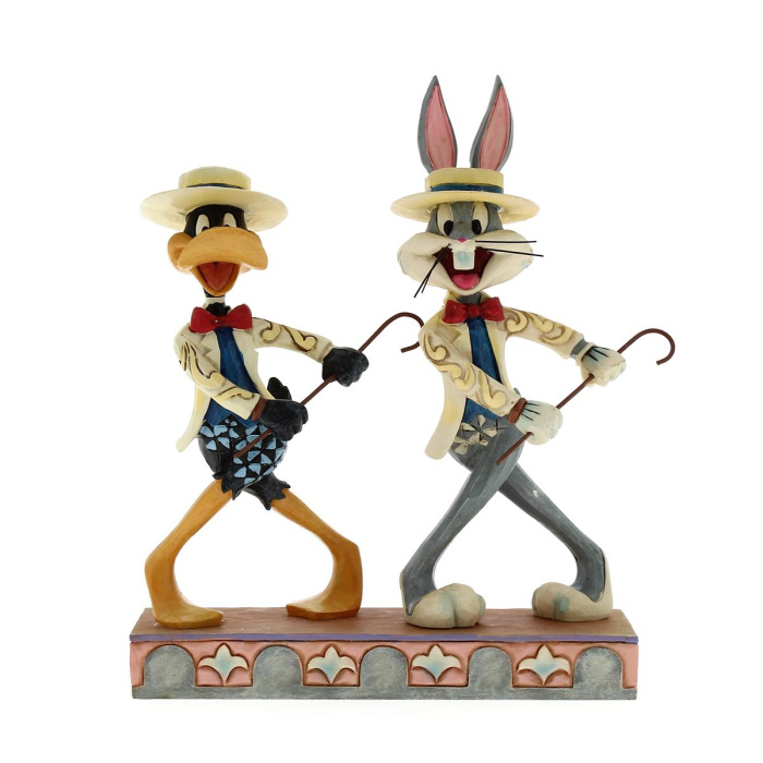 Bugs Bunny e Daffy Duck 18 cm Looney Tunes di Jim Shore 4055775