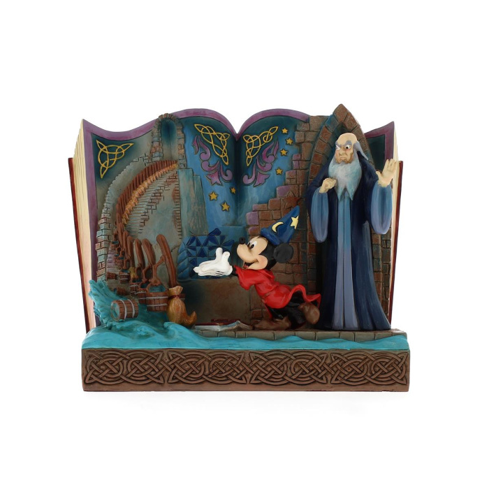 Libro Topolino Stregone 16,5 cm Disney Traditions 6010883