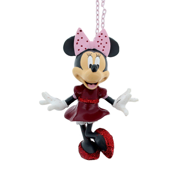 Minnie in resina colorata 8x10 cm Disney