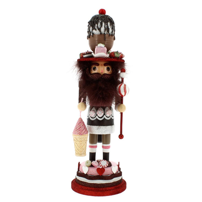 Schiaccianoci Gelatina di Cioccolato Hollywood 45 cm Kurt Adler Schiaccianoci Gelatina di Cioccolato Hollywood 45 cm Kurt Adler