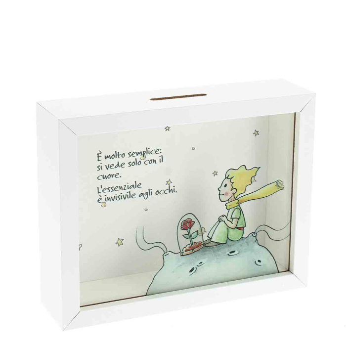 Salvadanaio Bimbo Piccolo Principe 16x12,5 cm