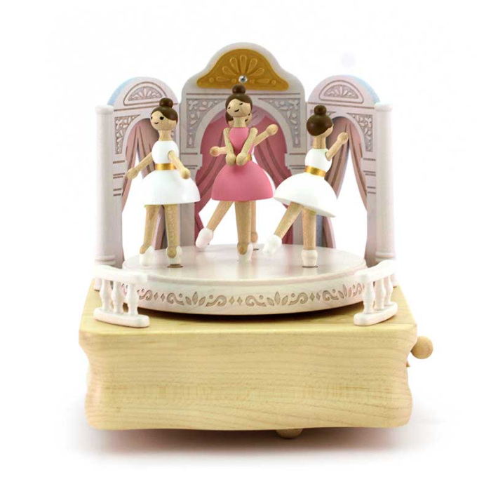 Ballet music box 12x14x12 cm Wooderful Life