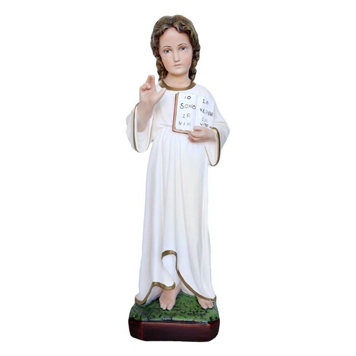 Statua Nome di Gesù in resina 60 cm