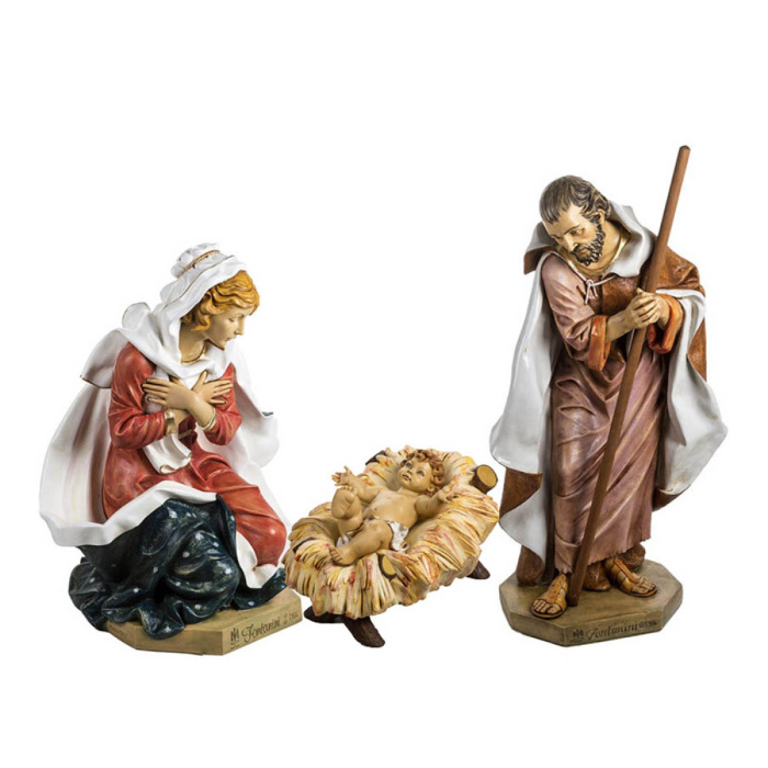 Natività in resina 125 cm Presepe Fontanini
