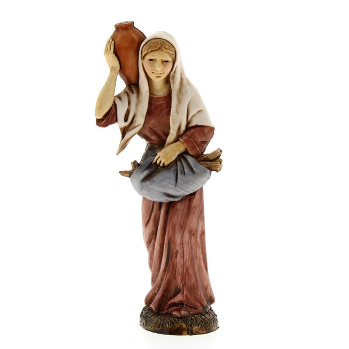 Donna con brocca confezione regalo 12 cm Presepe Landi Donna con brocca confezione regalo 12 cm Presepe Landi