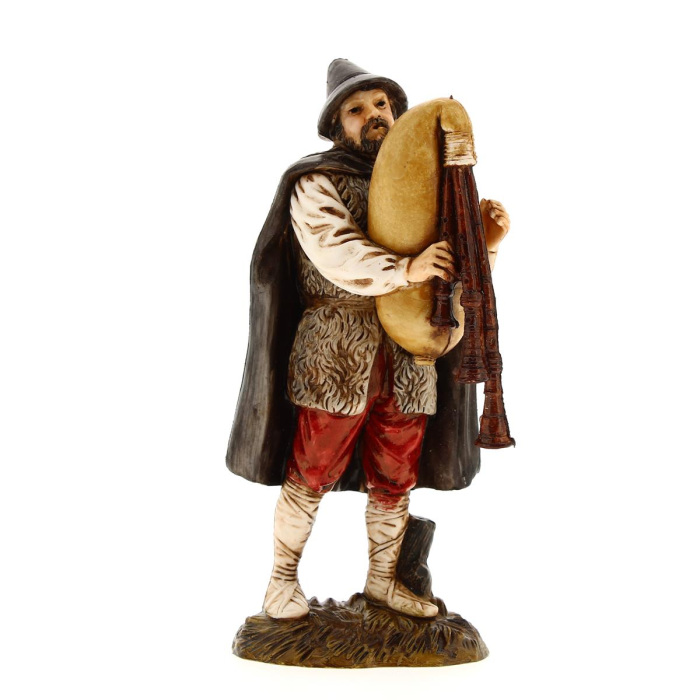 Zampognaro in stile 700 confezione regalo 12 cm Presepe Landi Zampognaro in stile 700 confezione regalo 12 cm Presepe Landi