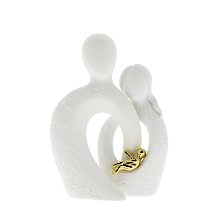 Figura estilizada entrelazada de la Sagrada Familia 13 cm Figura estilizada entrelazada de la Sagrada Familia 13 cm