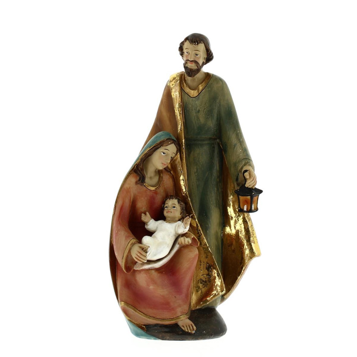 Belén de resina pintada 19 cm
