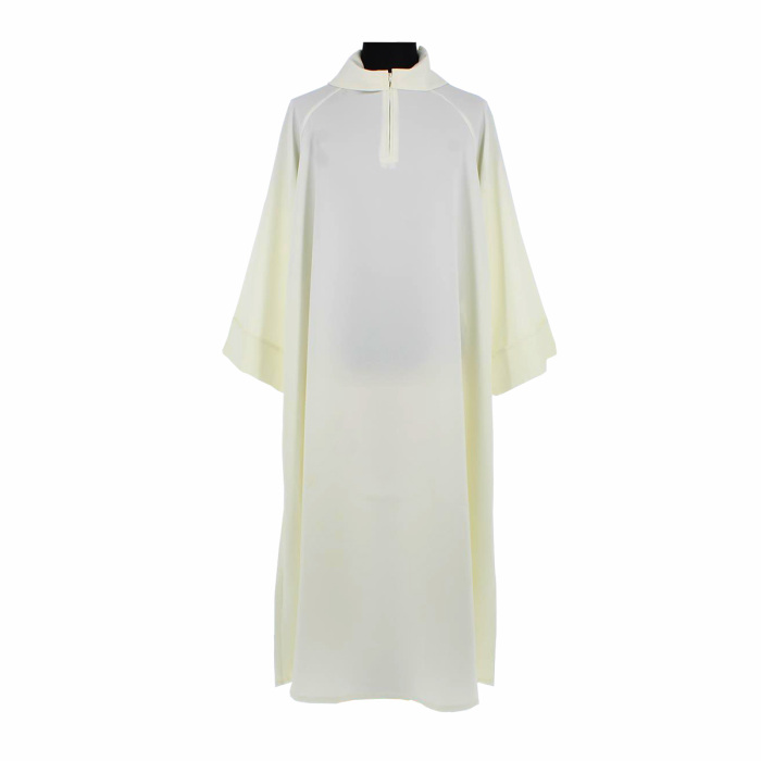 Raglan sleeve ivory polyester surplice Raglan sleeve ivory polyester surplice