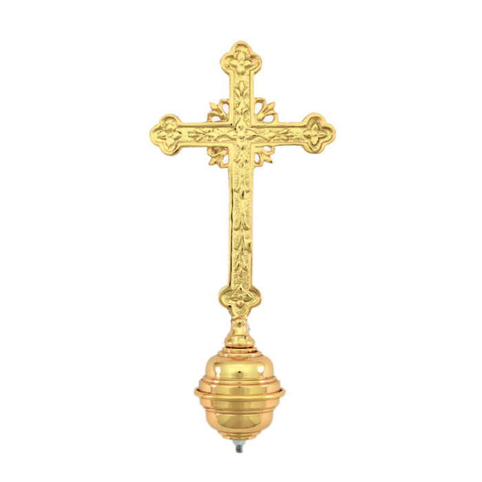 Puntale Croce per portastendardo 13,5x28 cm